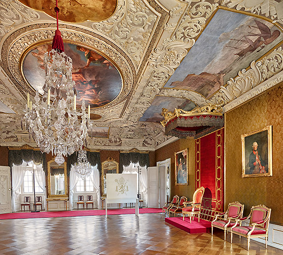 Bild: Fürstbischöfliche Wohnräume, Speisesaal