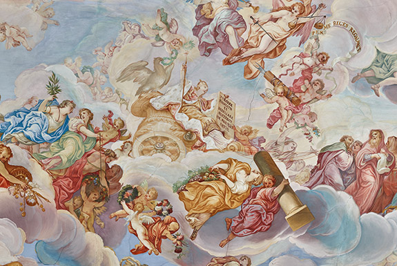 Picture: Imperial Hall, ceiling, detail