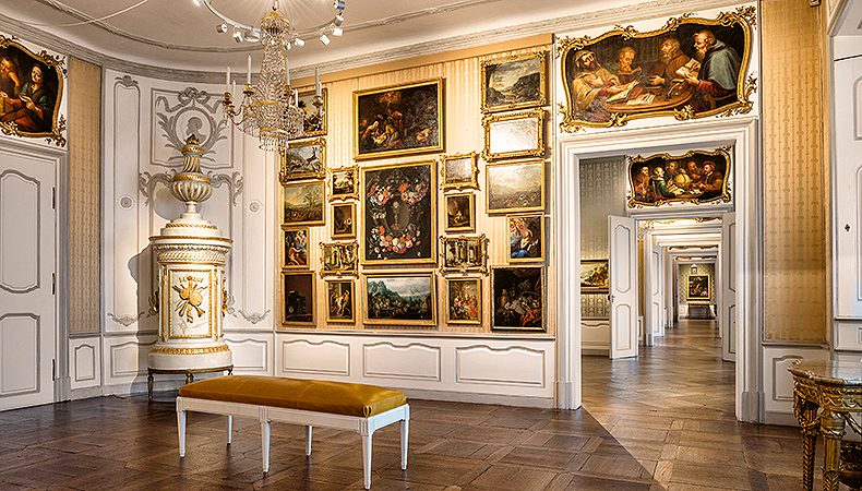 Zweiter Raum der Barockgalerie, Foto: Bayerische Staatsgemäldesammlungen Bild: Zweiter Raum der Barockgalerie