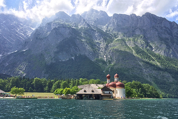Picture: St Bartholomew's Church, K&ouml;nigssee