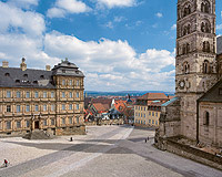 Link zum Puzzle "Der Domplatz in Bamberg"